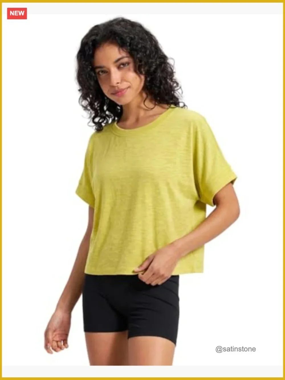 Open Back Workout Shirt, Loose Fit Athletic Tops for Yoga Gym Running